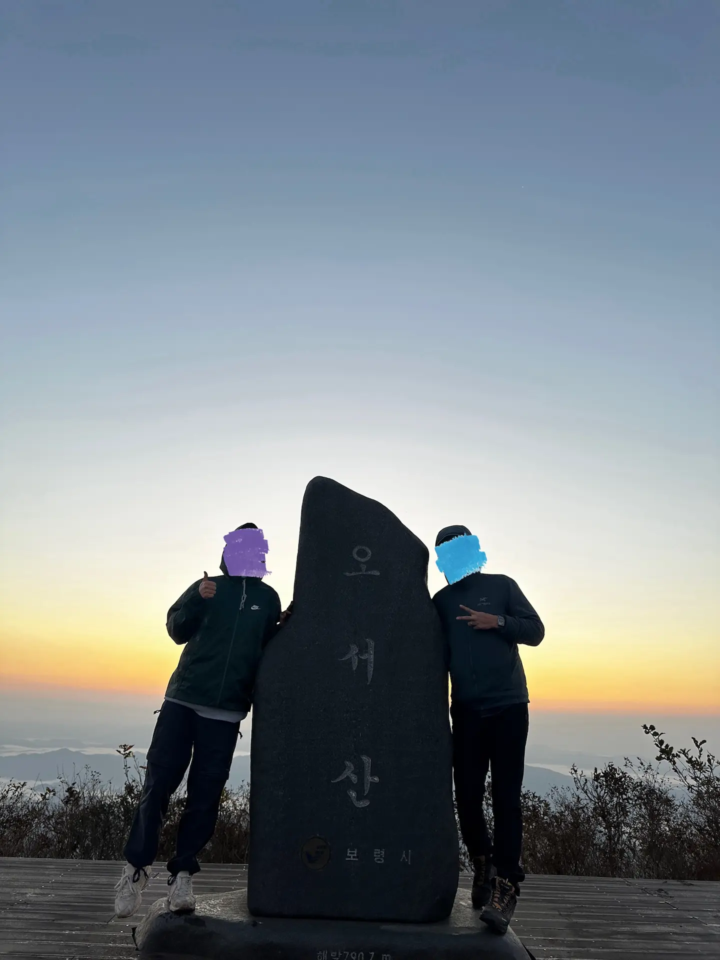 정상비에서
